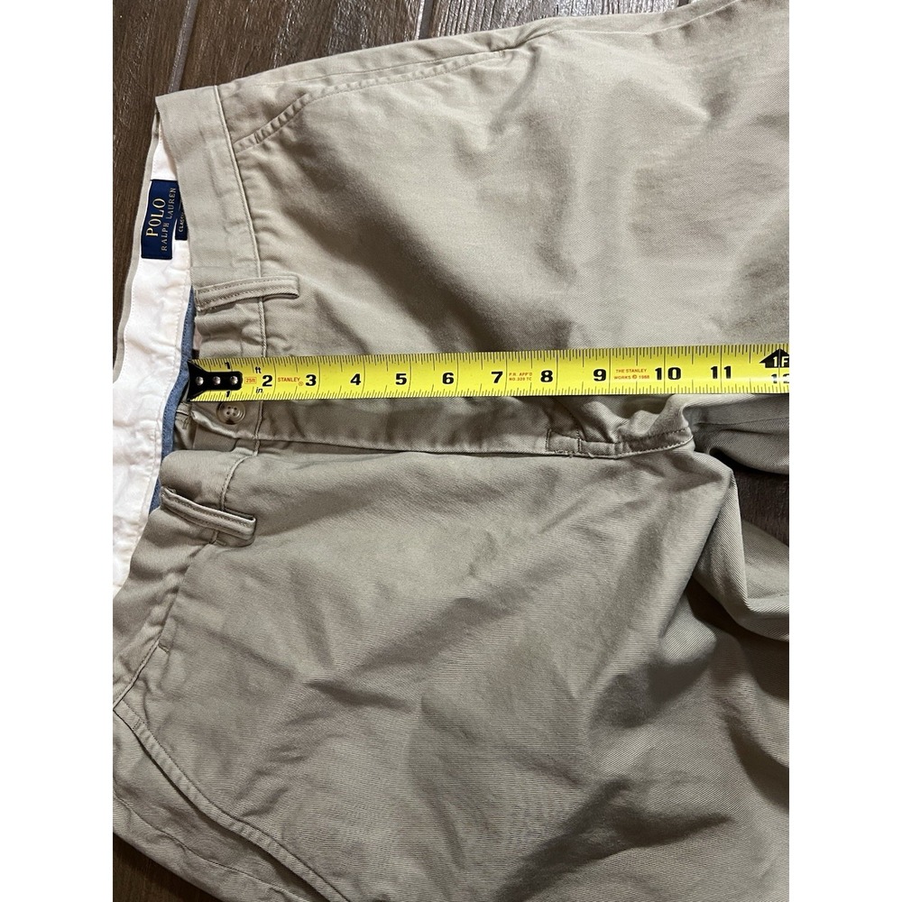 Polo Ralph Lauren Men's The Polo Chino 34x32 Beige Twill Classic Fit Straight - Picture 3 of 9